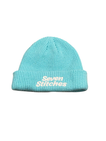 7 Stitches - Knitted Beanie (Aqua)