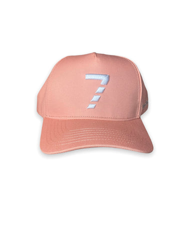 7 Stitches Baseball Cap- Salmon