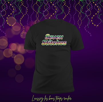 7 Stitches-Mardi Gras Staple Tee
