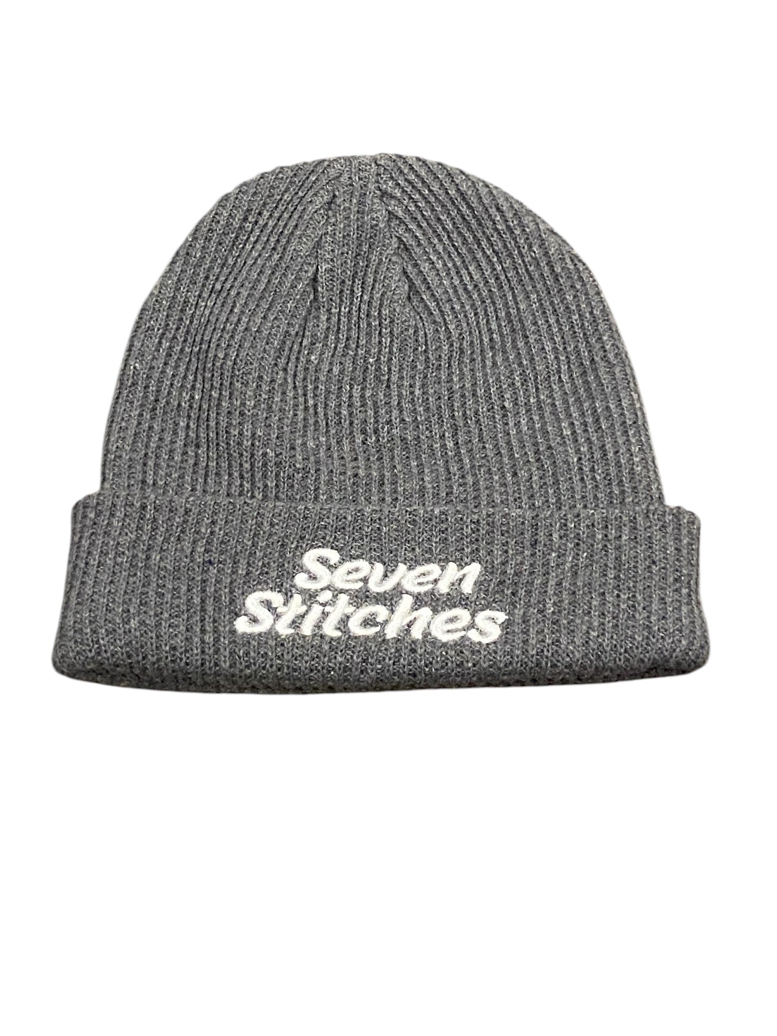 7 Stitches - Knitted Beanie (Grey)
