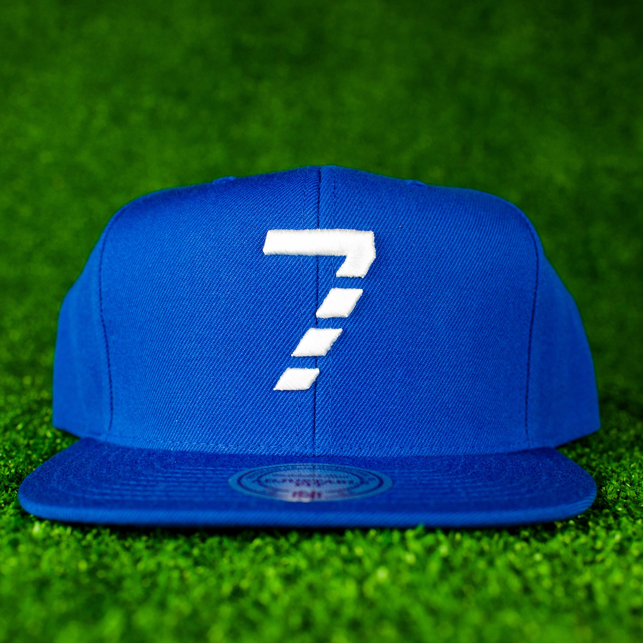Mitchell & Ness x 7 Stitches Snapback (Royal)