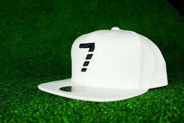 Mitchell & Ness x 7 Stitches Snapback (White/Black)