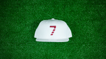 Mitchell & Ness x 7 Stitches Snapback (White/Red)